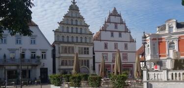 The hotel is in the centre of Bad Salzuflen, a charming town with beautiful traditional architecture.