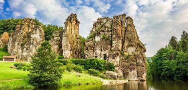 Just a short drive away, the Teutoburg Forest is perfect for hiking, cycling, and exploring its rich history and cultural landmarks.