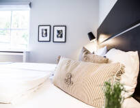 To ensure the best night's sleep, a wide range of delicious natural, foam and fibre pillows are offered.