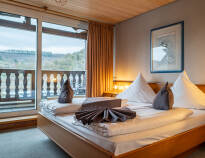 The small hotel is located directly on the Moselle.