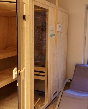 Relax and recharge in the hotel's Finnish sauna, bio sauna and relaxation areas.