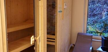 Relax and recharge in the hotel's Finnish sauna, bio sauna and relaxation areas.