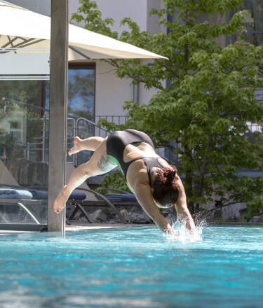 Ren afslapning: stort spa- og wellnessområde med pool, saunaer, skønhedsbehandlinger og massager.