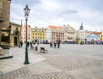 The hotel is located in the charming Czech city of Plzen with many attractions.