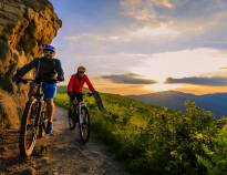 Gastein-området er kendt for den smukke natur og de utallige muligheder for imponerende cykel- og vandreture.