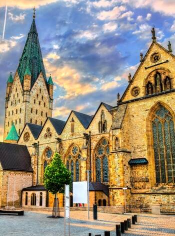 Marvel at Paderborn's rich history, including the stunning old town and its breathtaking cathedral.