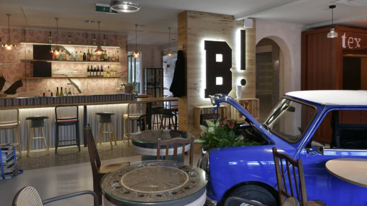 Hotel B!RGIT Berlin Mitte är ett litet boutiquehotell med originella detaljer och en avslappnad atmosfär.