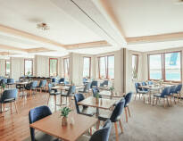 Enjoy a nice dinner in the hotel's beautiful restaurant, which is completely renovated.