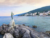 Opatija is a beautiful holiday resort that offers 
several beaches, wonderful sights and a lovely nature.