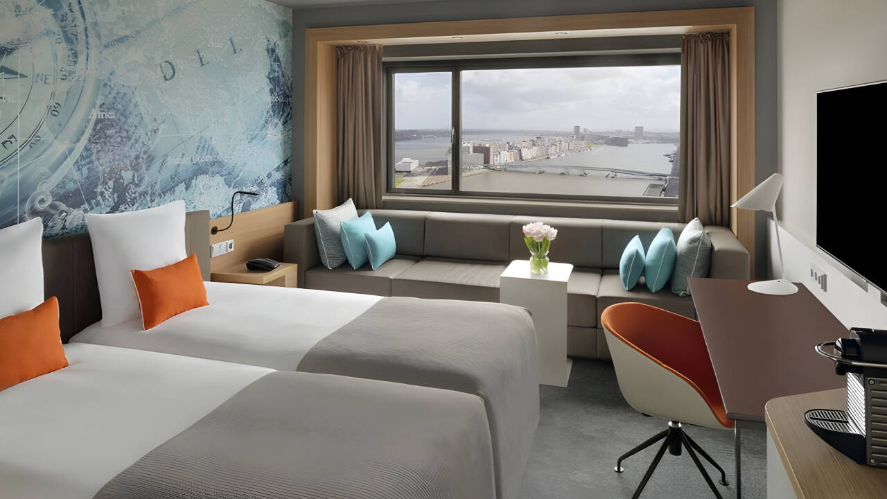 Modern soundproofed rooms with complimentary Wi Fi for a comfortable city stay.