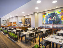 I hotellets restaurant bliver I inviteret til at prøve regionale specialiteter fra Lovran og området.