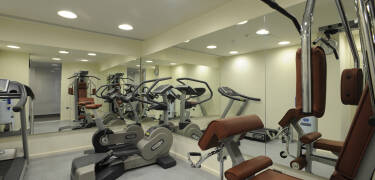 Det finns många aktiviteter på hotellet som ett gym samt skogspår och vandringsleder.