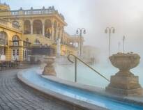 The Hungarian capital is famous for its thermal baths. One is Széchényi Bath where you can easily spend an entire day.