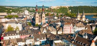 Gör en dagsutflykt till Koblenz, Bad Ems eller Boppard för en perfekt dagsutflykt.