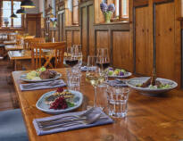 Experience typical Bavarian cuisine with a modern twist at the hotel.