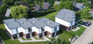 Baltic Village består av nybygde, moderne ferieboliger.