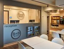 B&B Hotel Vejle forbedrer dit ophold med forskellige tjenester, herunder mulige værelsesopgraderinger, gratis morgenmad, gratis kaffe og praktisk selvindtjekning.