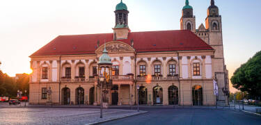 Entdecken Sie Magdeburg vom Stadtteil Sudenburg aus, nur wenige Minuten von den pulsierenden Sehenswürdigkeiten der Stadt entfernt.