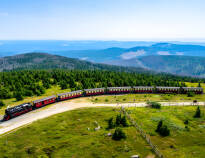 Explore the Harz Mountains and charming towns within an hour.