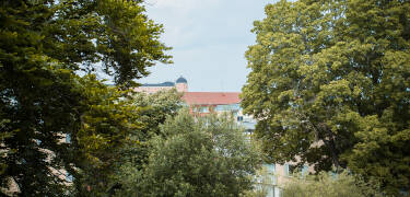 Das Hotel vereint urbanen Komfort und natürliche Schönheit im Stadtzentrum mit einem angenehmen grünen Innenhof.
