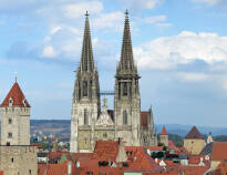 Visit Regensburg Cathedral, one of the most important Gothic cathedrals in Germany.