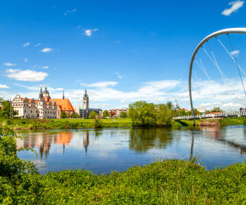 Beläget mitt i centrala Dessau, perfekt för besök vid närliggande UNESCO-världsarv.
