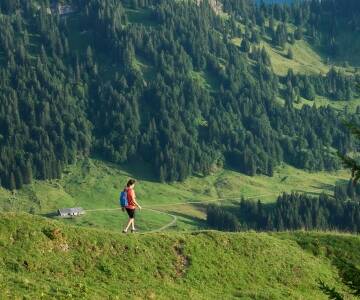 Direkt vor der Tür starten zahlreiche Wanderwege: Von gemütlichen Spaziergängen auf dem Seefelder Plateau bis zu alpinen Touren im Karwendelgebirge.
