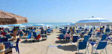Enjoy the free beach services on the hotel's own sandy beach.