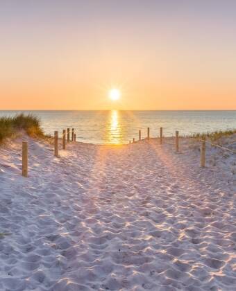 Treten Sie direkt an den Strand und genießen Sie die Schönheit der Ostsee