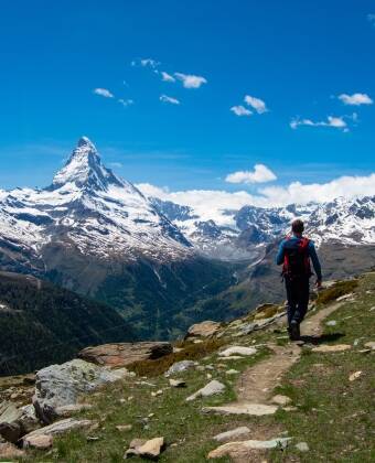 Erkunden Sie die zahlreichen Wanderwege, die direkt vom Hotel aus starten.