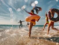 Spazieren Sie zum Meer und wählen Sie zwischen dem Strand Tomaševac und dem Strand Preluk.