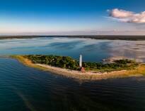 Ligger i Borgholm på Öland, Sveriges näst största ö.