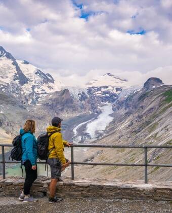Besök Pasterzeglaciären och fascineras av den dramatiska alpina miljön vid Österrikes högsta berg.