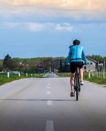 Explore the region with a well-developed network of scenic cycle paths.