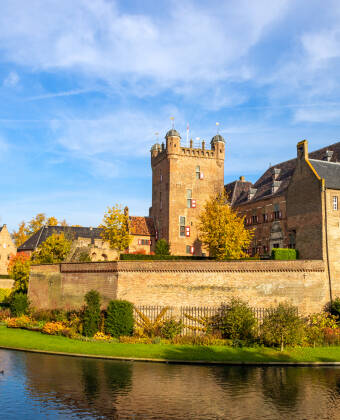 Visit the stunning Huis Bergh Castle, just across the Dutch border, for a mix of history and art.