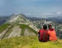 Du kan tage en svævebane til udsigtspunktet Vogel og få en betagende panoramaudsigt over de Julianske Alper.