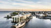 Dette flotte hotellet fra det forrige århundreskiftet ligger midt i den flotte gamle skærgårdsbyen, Karlskrona.