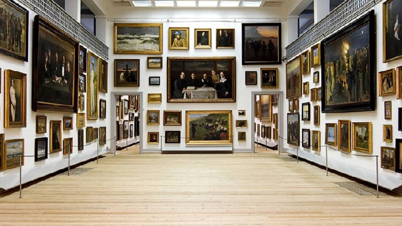 På Skagens Museum kan I opleve mange af de kendte Skagensmaleres værker.