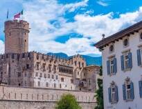 Bleiben Sie in der Nähe von Trient's Top-Attraktionen wie Castello del Buonconsiglio.