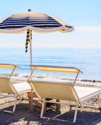 Sie wohnen nur 30 Meter vom Strand entfernt und haben direkten Zugang zur Adria.