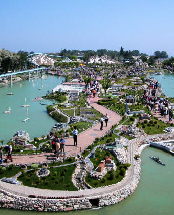 Visit Italia in Miniatura for a family fun and unique look at Italy’s famous landmarks.