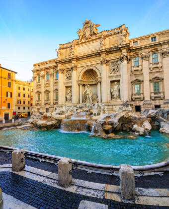 Der Trevi-Brunnen ist nur einen Katzensprung vom Hotel entfernt, so dass Sie dieses berühmte römische Wahrzeichen leicht erreichen können.