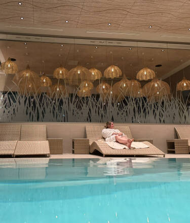 Gratis adgang til 20 Stories Sauna & Spa sikrer dyb afslapning.