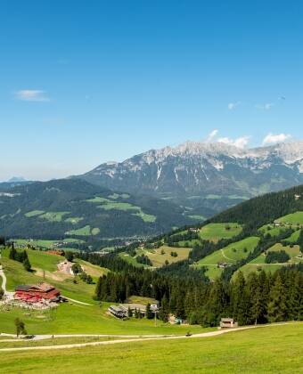 Das Gebirge des Wilden Kaisers ist ein Paradies für Wanderer und Radfahrer.