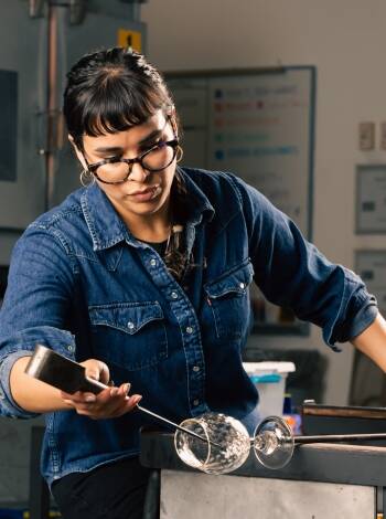 Witness the art of glassmaking in the Riedel Glas Factory.