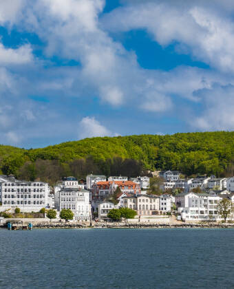 Bo mellem Sassnitz og Binz, på et fredeligt sted på Jasmund halvøen.