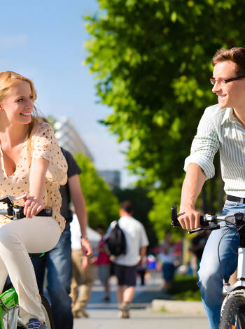 Rent a bike or e-bike and explore Rügen on well-marked paths and roads.