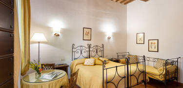 Stay in cozy and charming rooms designed for comfort.