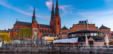 Hotellet ligger på gångavstånd till Gamla Uppsala, Uppsala domkyrka och Gustavianum.