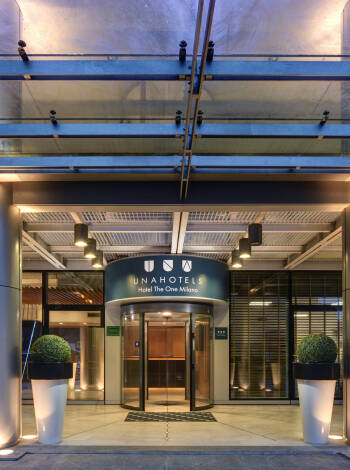 Njut av en lugn vistelse i fridfulla omgivningar på UNAHOTELS The One Milano.